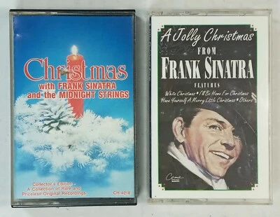 Lot of 2 FRANK SINATRA Christmas Cassette Tapes - Image 1 of 4