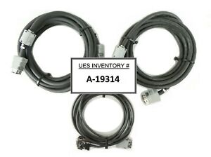 Hirata AR-Wn Series Robot Cable Set of 3 MO EN I/O AR-Wn180CL Rudolph F30 Spare