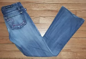 Rock & Republic Jeans Roth Boot Cut Gr. 25 27x28 blau Jeans Designer P3313 - Bild 1 von 9
