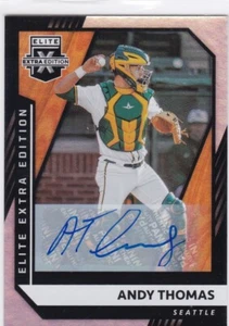 2021 Panini Elite Extra Edition Signatures #144 Andy Thomas - Mariners - Picture 1 of 1