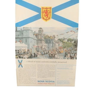 Vintage 1965 Nova Scotia Canada Blend of Customs Ad Advertisement - Picture 1 of 4