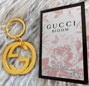 Gucci Bloom Perfume And Gold Bag Charm