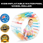 Kids Inflatable Summer Water Pool Toy Wheel Roller Beach Float Ride