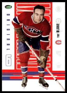 2003-04 Parkhurst Original Six Montreal Toe Blake #46