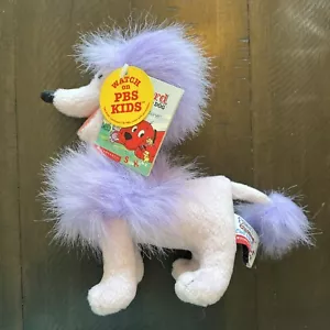 NWT Cleo Dog Plush from Clifford Side Kicks 8" Tall Stuffed Toy Scholastic - Picture 1 of 5