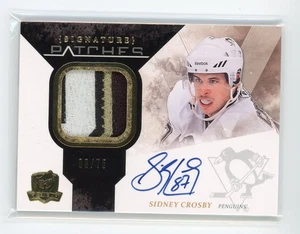 Parches de firma UD THE CUP 2010-11 PARCHE AUTOMÁTICO/75 SIDNEY CROSBY - PENGUINS HOF - Imagen 1 de 1