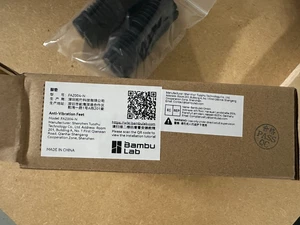 x8 Genuine New OEM Bambu Lab Anti Vibration Feet 3D Printer X1C X1 P1P P1S 8 Pcs - Afbeelding 1 van 2