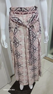 Sheike Women's High Waisted Belted Wide Leg Dress Pants - Size 6 - Picture 1 of 6