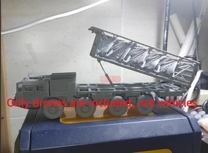 3D Printed 1/72 Scale Iranian "shahed" Drone Uncolored 10/pcs - Picture 1 of 3