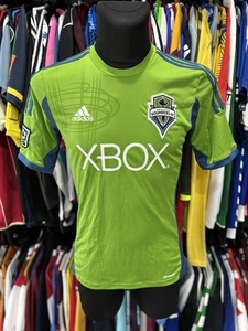 Seattle Sounders Home football shirt 2013 - 2015 jersey adidas size S - Picture 1 of 8