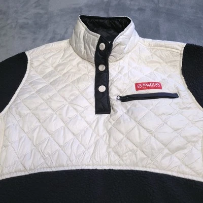 Pullover de lana Magellan para exteriores calce clásico negro mediano manga larga pesca Foto 1 de 4