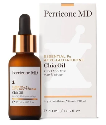 Perricone MD Essential Fx ацилглутатион масло чиа, увлажняющий крем для лица 1 унц НОВЫЙ - Изображение 1 из 4
