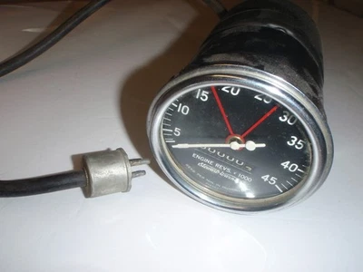 Nuevo de Lote Antiguo Stewart Warner 760 RECORDER SERIE 6 VOLTIOS Tacómetro Eléctrico 4500 RPM Tach Foto 1 de 4