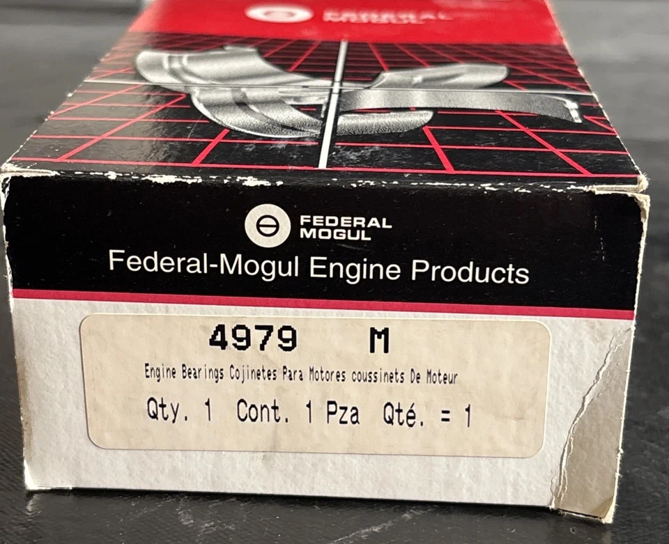 Juego de rodamientos principales Federal Mogul 4979M NOS Foto 1 de 4