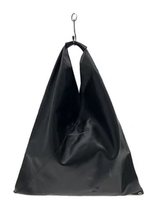 MM6 Maison Margiela Japanese bag Tote Bag Leather Black Auth S54WD0043 Used - Picture 1 of 7