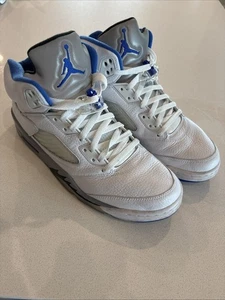 Nike Air Jordan 5 Stealth 2020 Größe 11 (DD0587-140) OG V Weiß Blau Retro - Bild 1 von 20