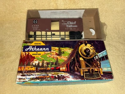 ATSF Santa Fe 40` Boxcar Athearn Caja Azul #5017 KIT SELLADO COMO NUEVO Foto 1 de 3