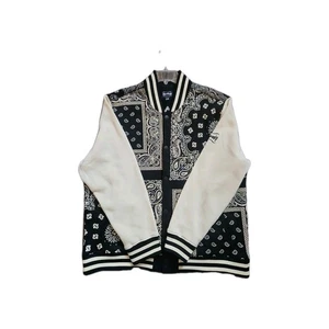 Chaqueta Universitaria Dogg Supply By Snoop Perro Negra/Beige Talla 2XL - Imagen 1 de 10