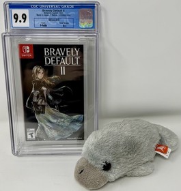 CGC Graded Bravely Default II NEW Nintendo Switch (1018063004, 9.9 A++)