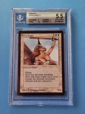 Beta Serra Angel Vintage MTG Graded BGS 5.5 Excellent+ Condition! - Image 1 of 2