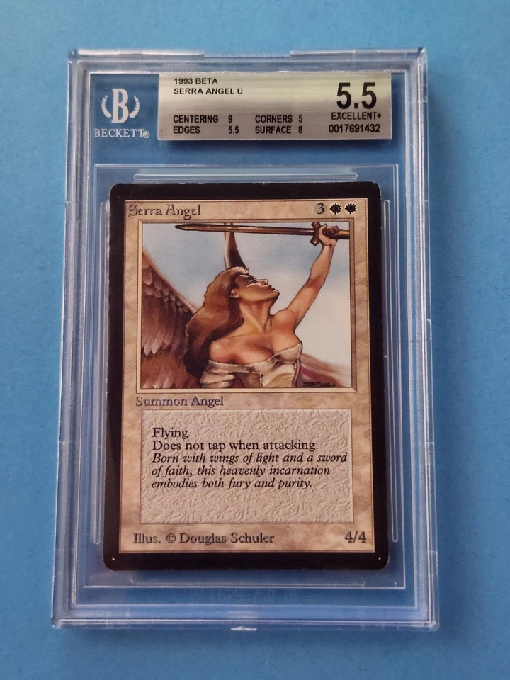 Beta Serra Angel Vintage MTG Graded BGS 5.5 Excellent+ Condition! - Image 1 of 2