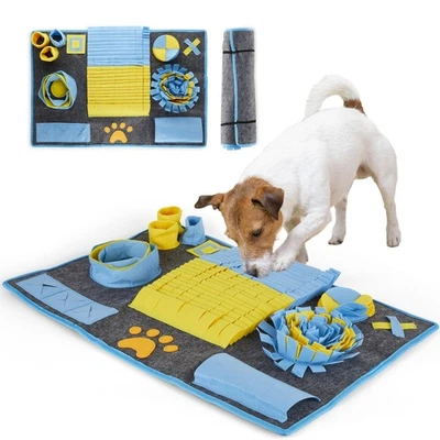 XL Snuffle Mat for Dogs – Extra Large Felt Feeding & Activity Mat for Small &... - Image 1 of 4