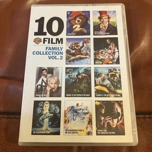 10 Film Family Collection Vol.2 Willy Wonka Paddington Yogi Neverending Charlie - Picture 1 of 5
