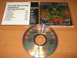 FLOTSAM AND JETSAM - Doomsday For The Deceiver - ORG 1st ROADRUNNER press RARE - Picture 1 of 1