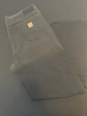 Carhartt Workwear Outdoor BlackCarpenter Relaxed Fit Pants Men 42x34 - Image 1 of 4