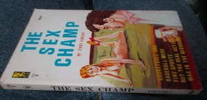 The Sex Champ by Terry Vincent, Playtime 728-R, Adult  paperback  1965  GGA  VG - Picture 1 of 2