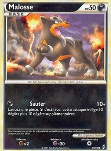 Carte Pokemon " MALOSSE " L'APPEL DES LEGENDES PV 50 59/95 VF - Imagen 1 de 1
