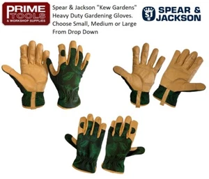 Spear & Jackson ""Kew Gardens"" strapazierfähige Gartenhandschuhe, wählen Sie aus Dropdown - Bild 1 von 10