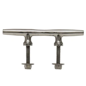 Whitecap Boat Studded Cleat 6309 | Saltwater 6 Inch 316 Stainless - Picture 1 of 4