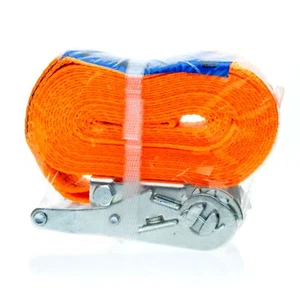 Lashing straps with clamp lock 6m 35mm 2T 1pc Endless strap lashing strap EN standard - Picture 1 of 6