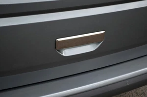 Black Chrome Rear Door Handle Trim Cover To Fit Volkswagen Caravelle (2016+) - Picture 1 of 4