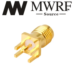 4 x SMA Female PCB Edge Mount RF Adapter Connector; US Stock - Picture 1 of 2
