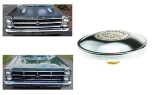 Ford Fairlane CHROME VACUUM PRESSURE GAS CAP 1966 1967 Comet - Bild 1 von 2
