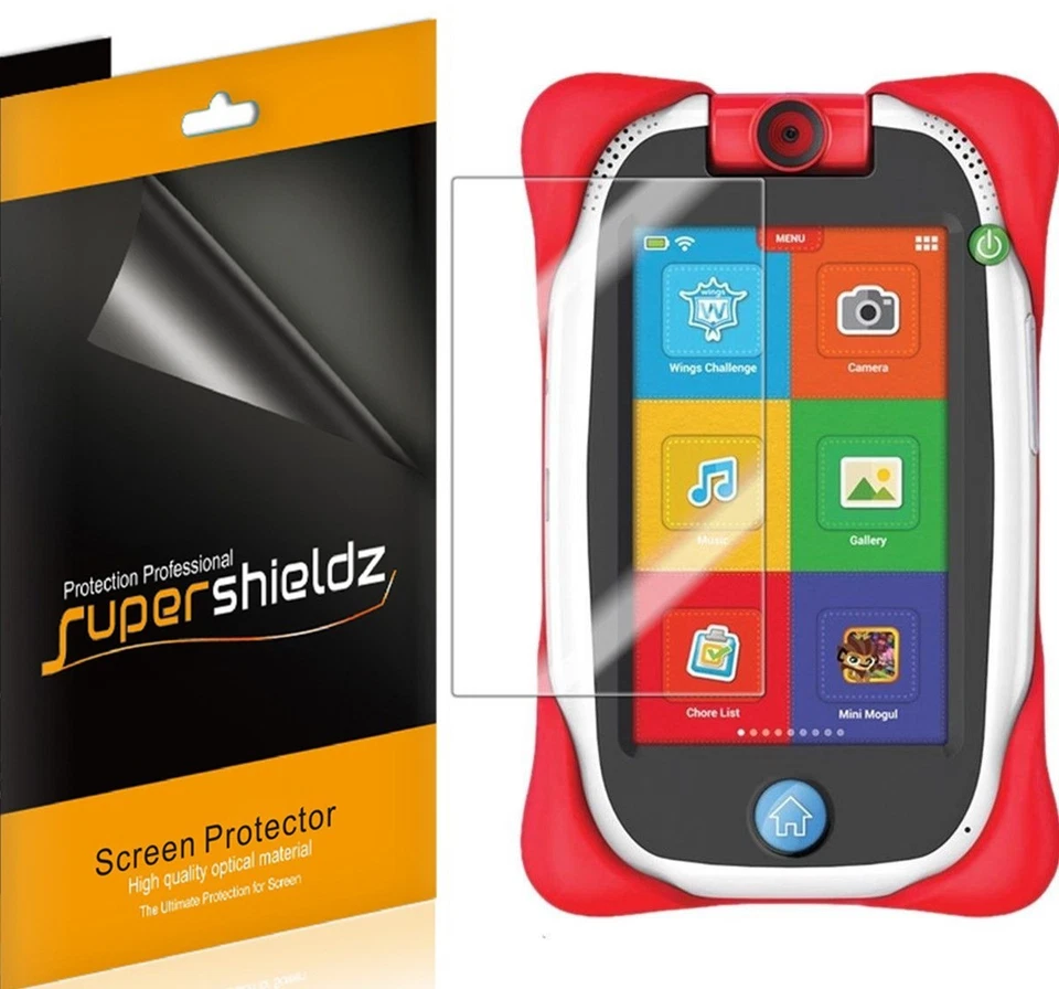 3X Supershieldz Clear Screen Protector Guard Shield for Nabi Jr. 5" Tablet - Image 1 of 3