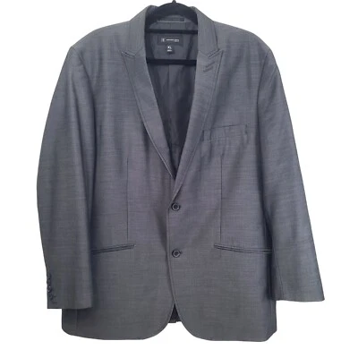 I.N.C. Chaqueta Blazer Traje Gris Calce Ajustado Para Hombre International Concepts Talla XL Foto 1 de 4