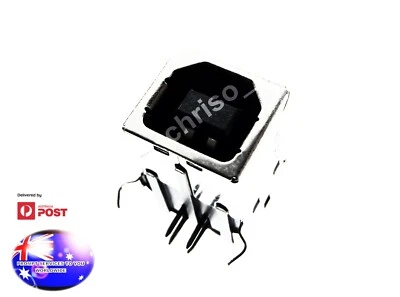 From OZ Quality 1PC USB Type B Female Solder Socket Connector PCB Mount 4PIN +FP - Image 1 of 4