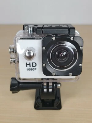 HD 1080P Actions/Sport/Waterproof Camera Recorder Helmet White - Image 1 of 4