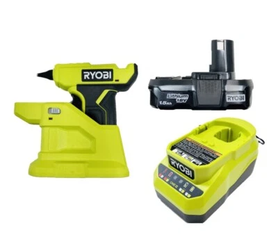 NUEVA Pistola de Pegamento Compacta Inalámbrica Ryobi 18 Voltios con Batería y Cargador PCG002 Foto 1 de 4