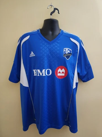 Montreal Impact Adidas Climacool MLS Soccer Jersey Used Size XXL Cover