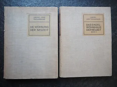  Bände , Die Wohnung Der Neuzeit , Band I Und Band II , 1908 + 1910 • 34.90€