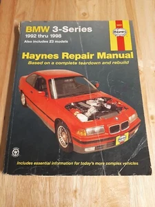 BMW 3 series 1992-1998 92-98 Haynes repair MANUAL - Picture 1 of 2