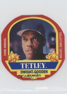 1990 Tetley Tea Discs Dwight Gooden #10