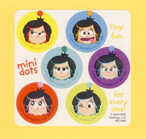 60 Adesivi Hanazuki Mini Dot - Bomboniere per Feste - Ricompense - Foto 1 di 1
