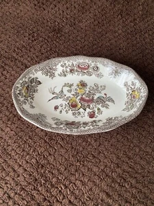 Enoch Wedgwood Oriental Pheasants Side Dish 20 x 14 Cm. VGC Used. - Picture 1 of 12