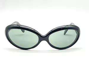 Vintage Persol Ratti Sunglasses 6458 Italy Black Meflecto Rare lenses Green Mint - Picture 1 of 7