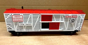 K-Line ROT WEISS Zirkustransport Eisenbahn WILDTIER MENAGERIE CTR 5657. 3227 - Bild 1 von 8